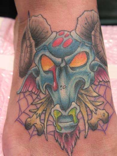 goat snot tattoo
