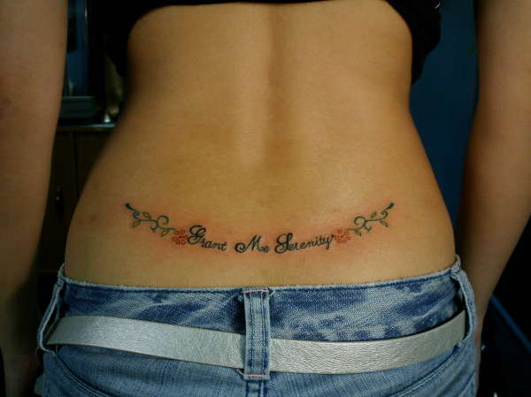 lower back tatz tattoo