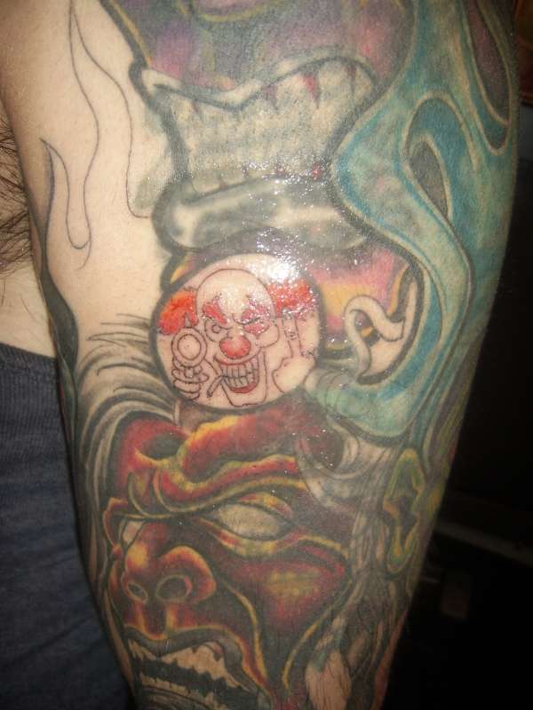 BAD CLOWN tattoo