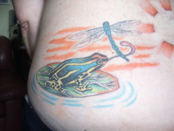 Frog eater tattoo