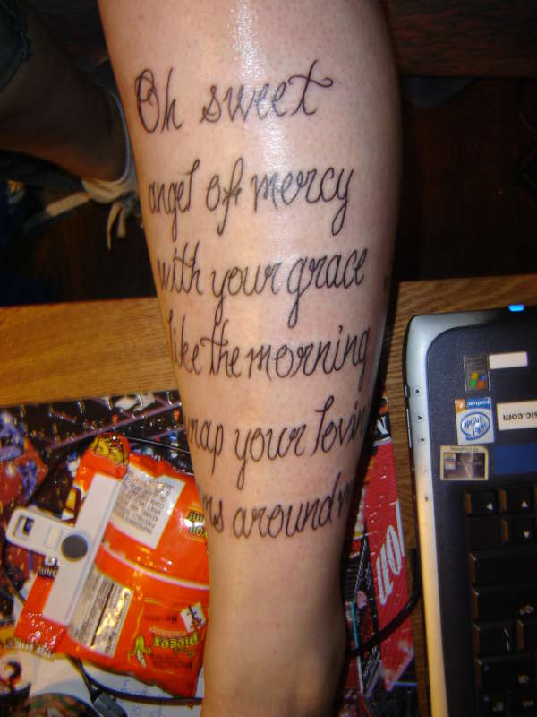 some will seek forgiveness tattoo