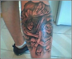 Heaven/Hell tattoo