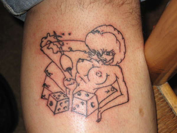 party girl tattoo