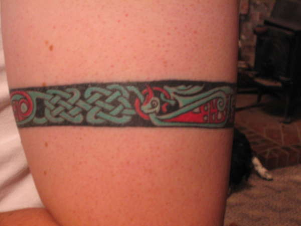 Celtic Armband Birds tattoo