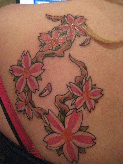 Cherry Blossoms tattoo