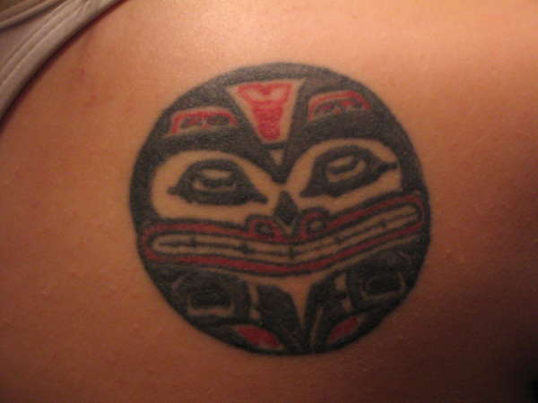 Haida Bear Native Indian Tribal tattoo