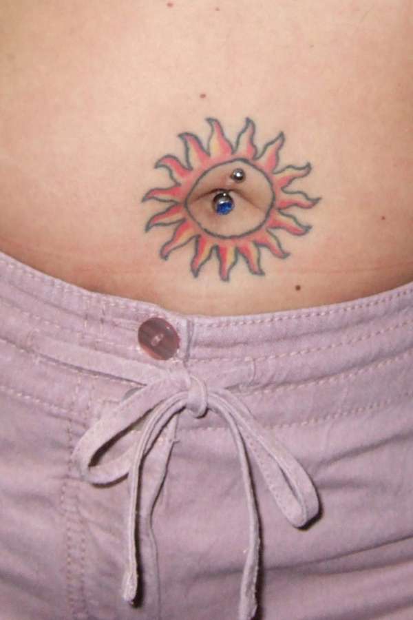 Wifes Sun tattoo.