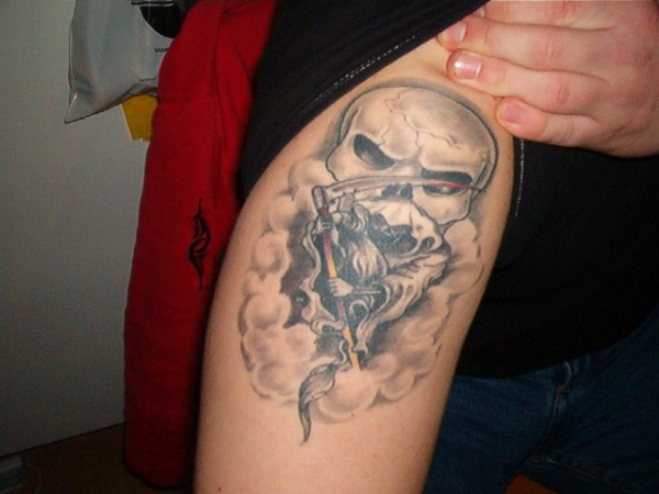 demon deth tattoo