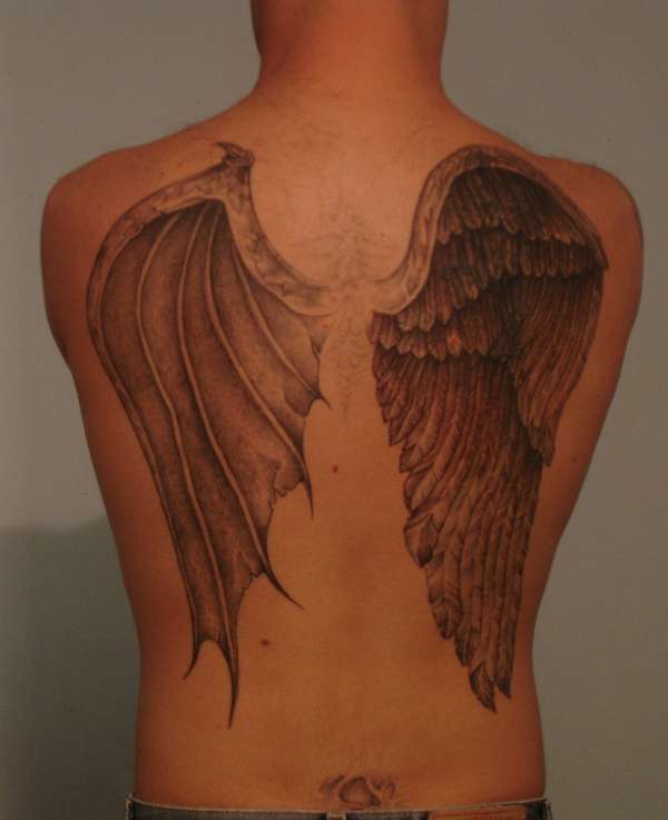 my wings tattoo
