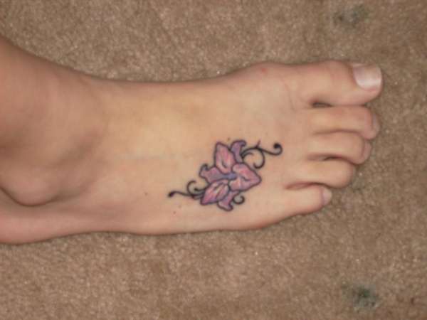 Flower foot tattoo tattoo