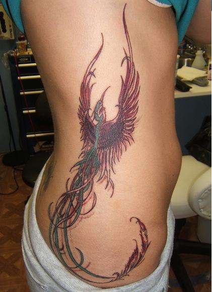 bird of paradise tattoo