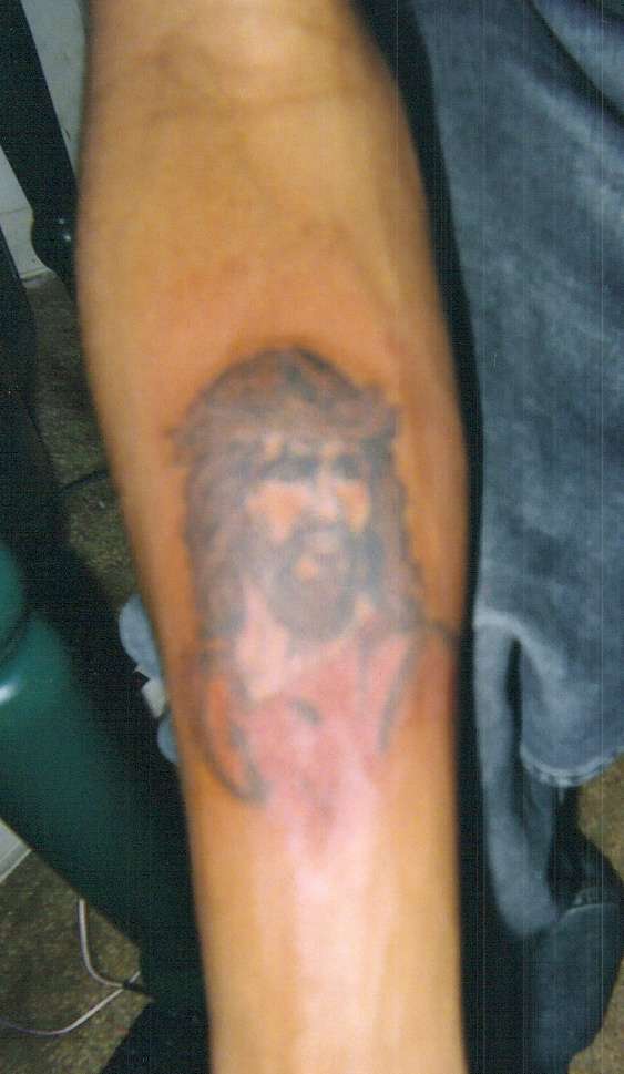 JESUS tattoo