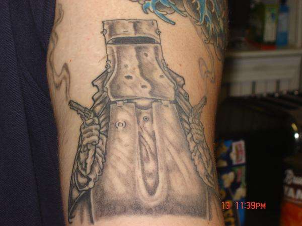 Ned Kelly tattoo