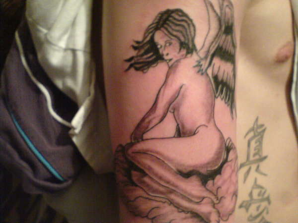 angel tattoo