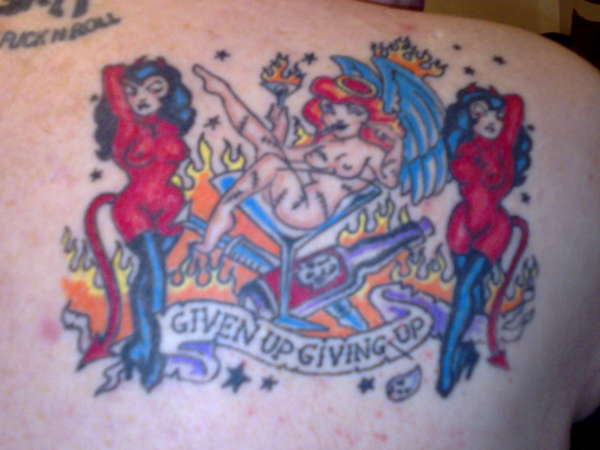 given up by bev @eddies tattoo