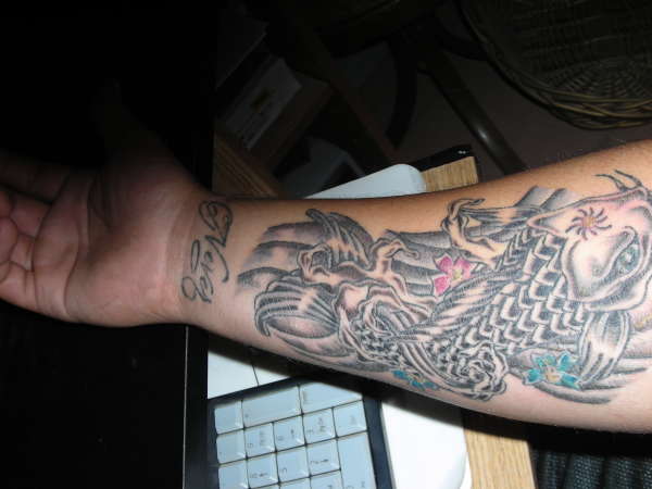 my koi tattoo