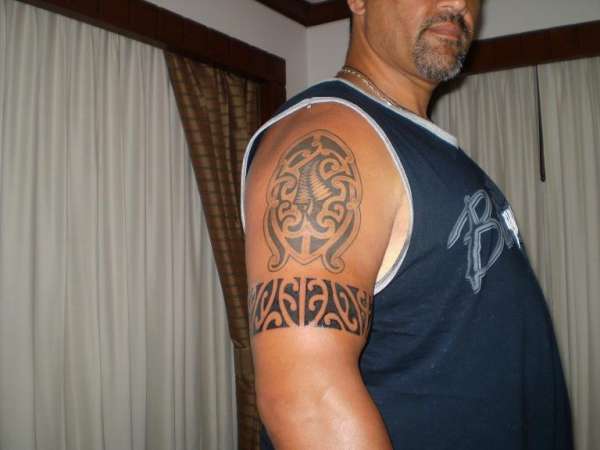Arm band tattoo