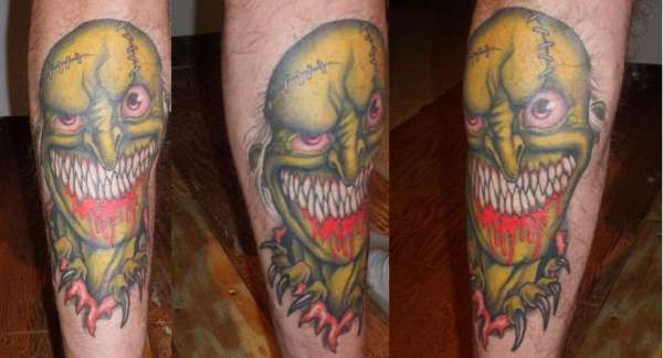 **BOOGIE MAN COLORED** tattoo