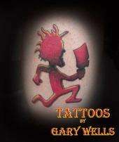 Hatchet Man "Psychopathic Records" tattoo