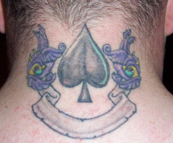 Neck tattoo tattoo