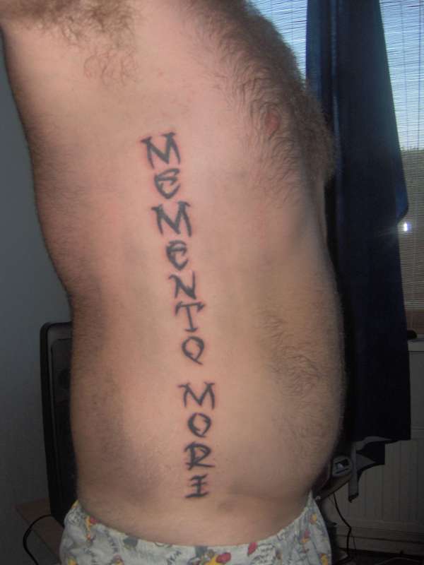 Memento Mori tattoo