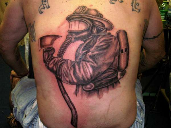 fireman tattoo