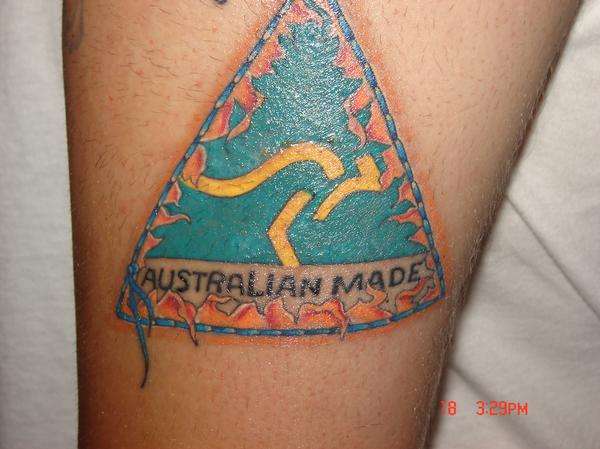 Australian Made tattoo