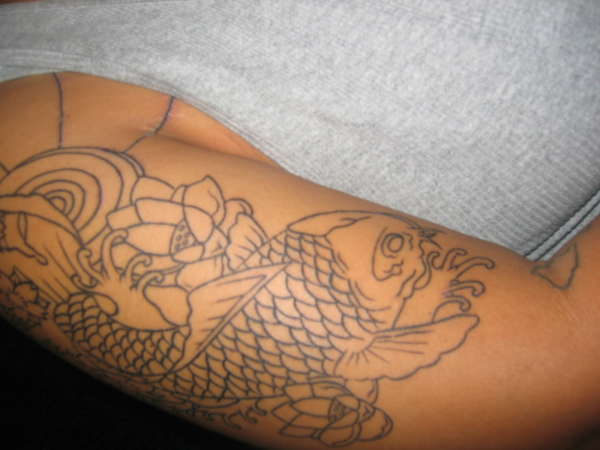 Koi Sleeve tattoo