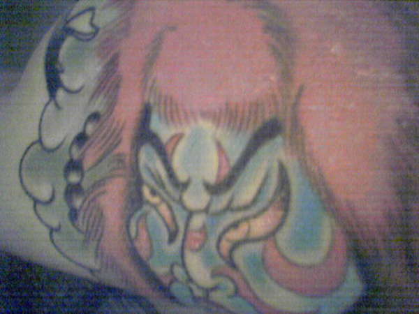 mask tattoo
