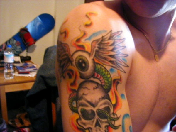 skull tattoo
