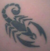 Scorpio tattoo