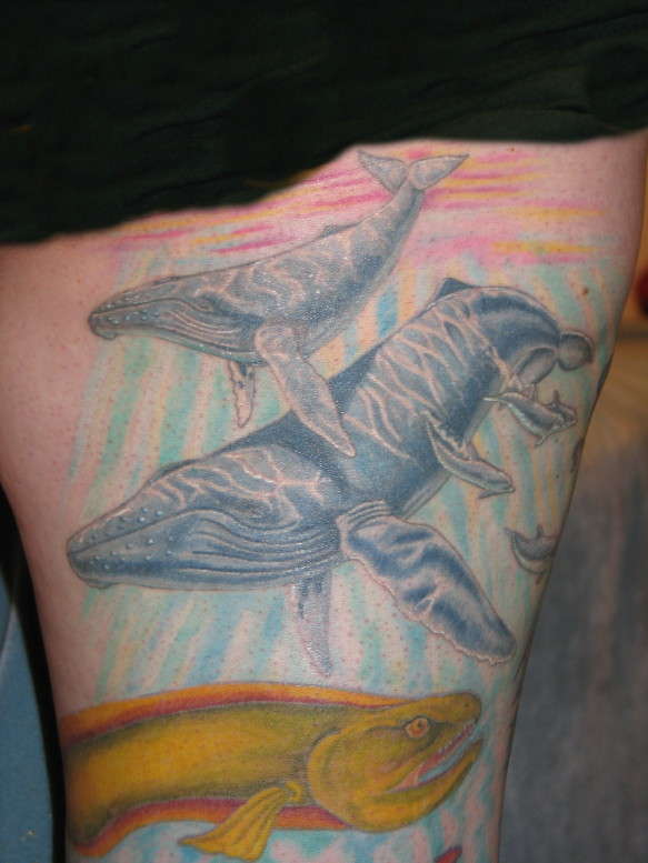 whales tattoo
