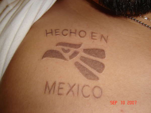 Hecho en Mexico tattoo