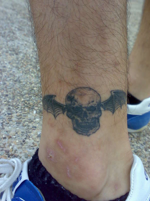 Avenged Sevenfold Death Bat tattoo