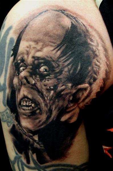 Lon Chaney tattoo