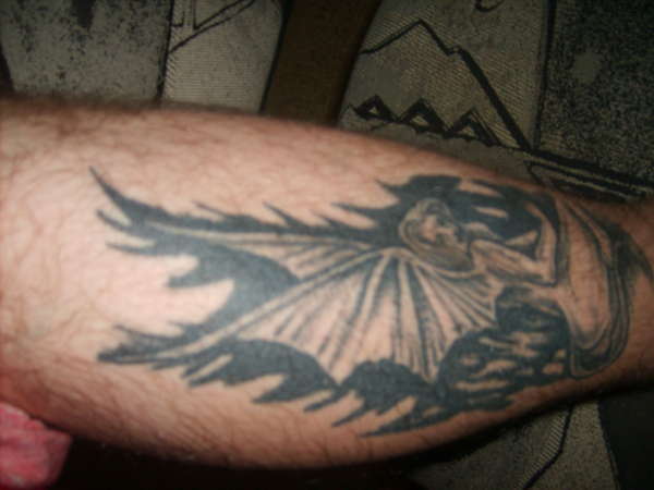 Right Leg tattoo