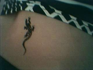 Lizard tattoo