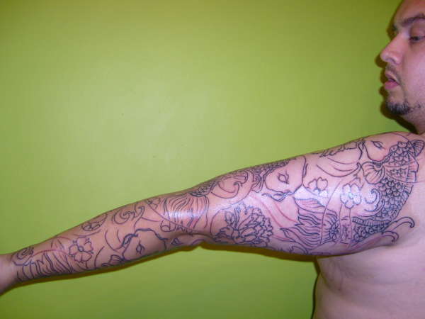 Koi sleeve 2nd pic tattoo
