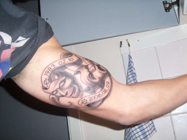 Masks tattoo