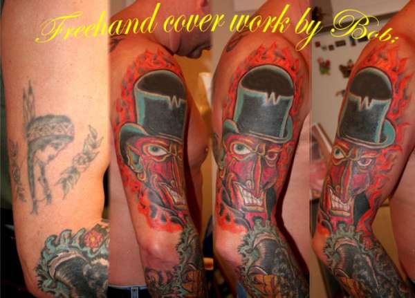 Kev`s cover. tattoo