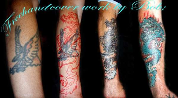 Ricks cover up. tattoo