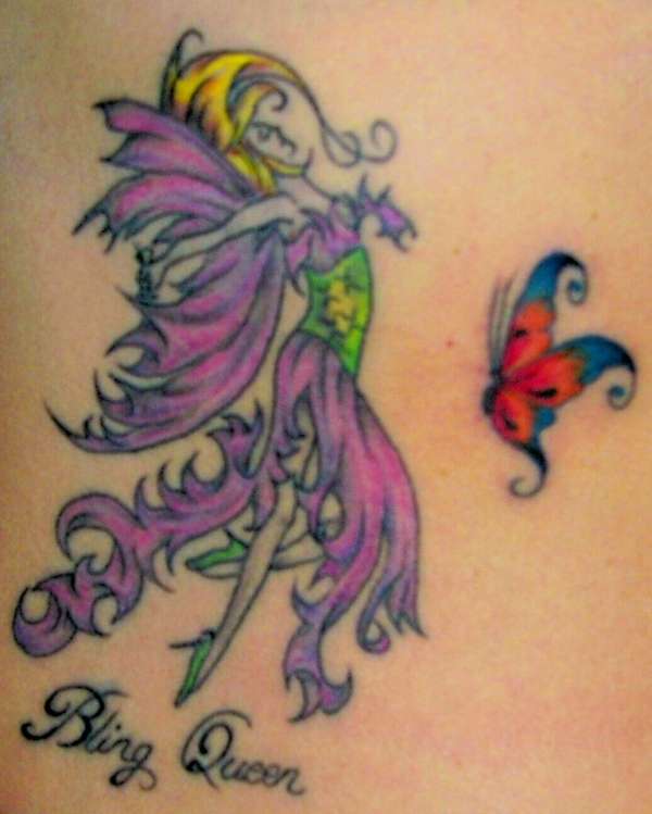 Bling Queen Tattoo tattoo