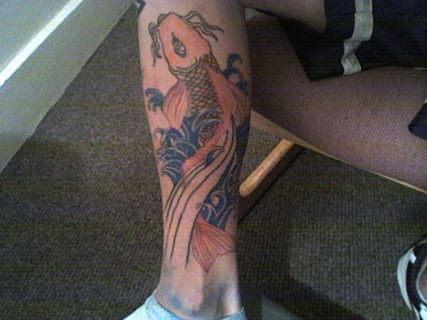 Chris'koi tattoo