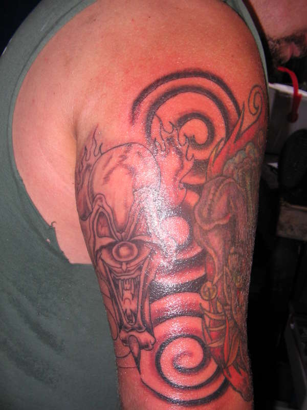 Todd's arm tattoo
