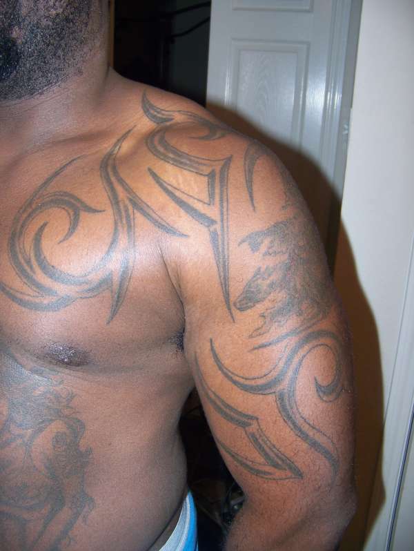front view tattoo