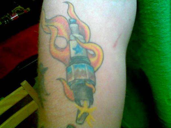 spark plug tattoo