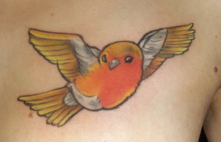 My Robin tattoo