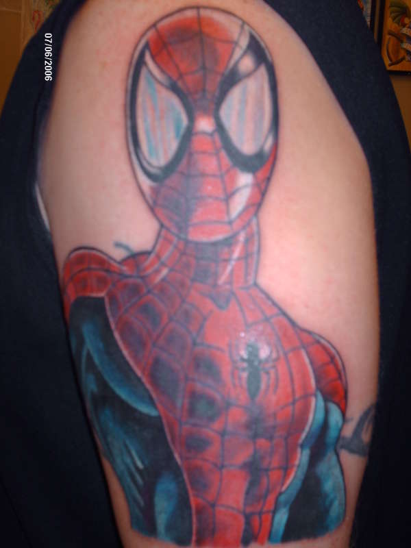 Spider-Man tattoo