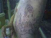 ganesh tattoo