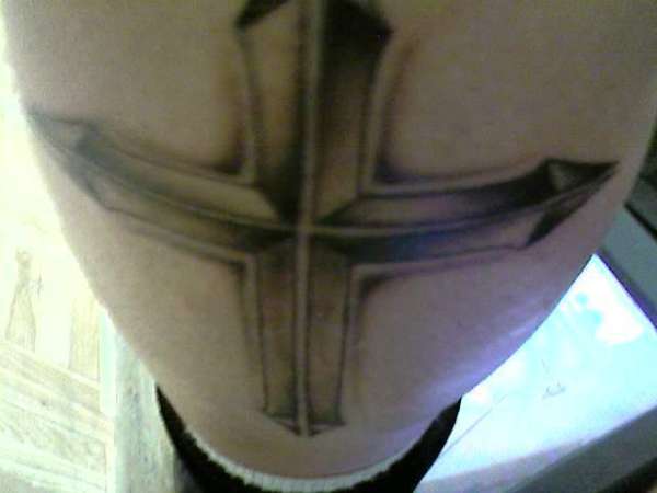 My Leg Cross tattoo